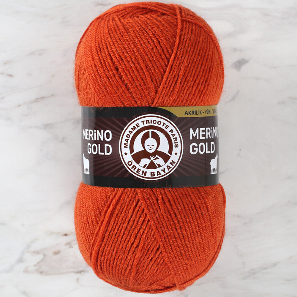 Örenbayan Merino Gold Tarçın El Örgü İpi - 107